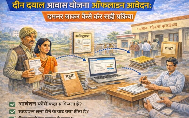 दीन दयाल आवास योजना ऑफलाइन आवेदन कैसे करें